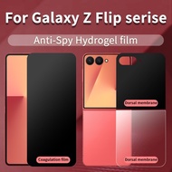 Privacy Hydrogel Film For Samsung Galaxy Z Flip 7 6 5 4 3 Screen Protector