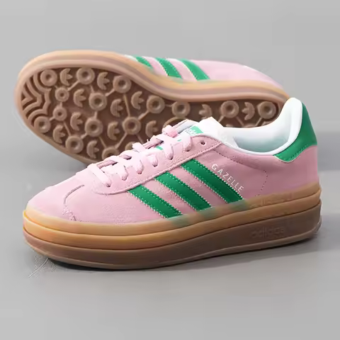 Adidas Women's Shoes Clover Gazelle Bold W Classic Casual Shoes Low-Top Sneakers Ie0420