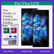Original AMOLED For Vivo X Fold 1 X Fold 2 X Fold 3 X Fold 3 Pro X Fold 5 LCD Display Touch Screen R