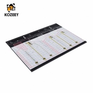 [KOZEEY] Airport Display Board Detailed Model Airplane Display Base Airport Diorama Board