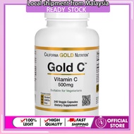 READY STOCK California Gold Nutrition Gold C Vitamin C 1000 mg 60 Veggie Capsules (1000 mg / 1000mg