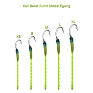 FISHING HOOK FOR RICE FIELD EEL - RUHIT EEL UREK - READY TO USE EYENG MODEL