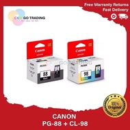 Canon PG88 / CL98 PG-88/CL-98 Series Ink Cartridge (PG-88, CL-98) READY STOCK