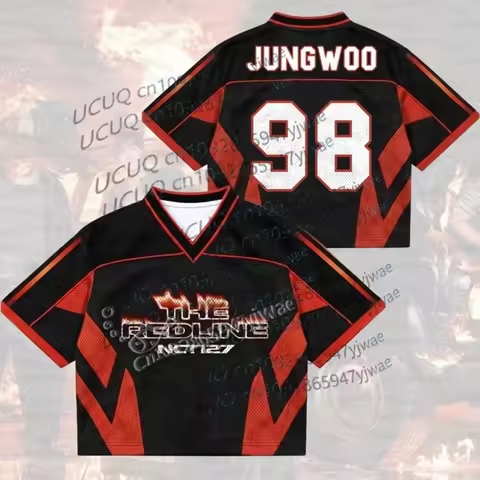 2026 Women's Men's Kpop Fans Support T-shirt NCT 127 The Redline World Tour Gift Streetwear Short Sl