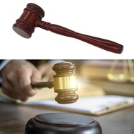 [mcfsnzwtxz1bw] Halloween Funny Gifts Role Play Gavel Prop Wooden Gavel Costume Accessory Pretend Pl