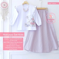 KATUN Shopakids Natusya Set Kids Haruka Cotton Top & Skirt Set for Girls Latest Viral 2025