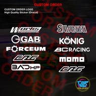 [ Custom Order17 ] Sticker / Decal (High Quality Sticker)