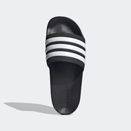 【adidas 愛迪達】ADILETTE SHOWER 運動拖鞋/黑白/男女鞋-GZ5922/ UK7/25.5CM