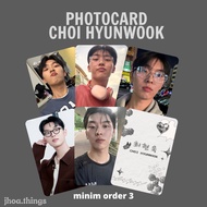 [UNOFFICIAL] PHOTOCARD CHOI HYUN WOOK HYUNWOOK ACTOR KOREA KDRAMA MY DEAREST NEMESIS WEAK HERO CLASS