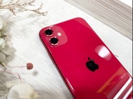 ⭐️店面出清實展機⭐️🍎蘋果iPhone  11 128G 紅色有盒子附配件📱9成新以上 無傷