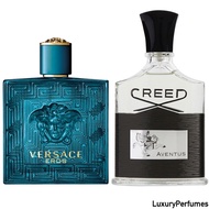 [COMBO 2PCS] CREED AVENTUS EDP MEN 100ML & VERSACE EROS EDT MEN 100ML [MEN COMBO]