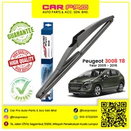 Peugeot 3008 T8 2009 - 2016 Rear Wiper Wiper Belakang 12''