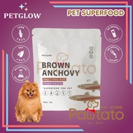 Pet Glow Superfood Brown Anchovy Powder Puppy Dog Anchovy Powder Appetite Stimulating Picky Eater Pa
