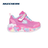 Skechers สเก็ตเชอร์ส รองเท้าเด็กผู้หญิง Girls Eternal Heart Lights Ton Of Love Shoes - 302697N-HPMT