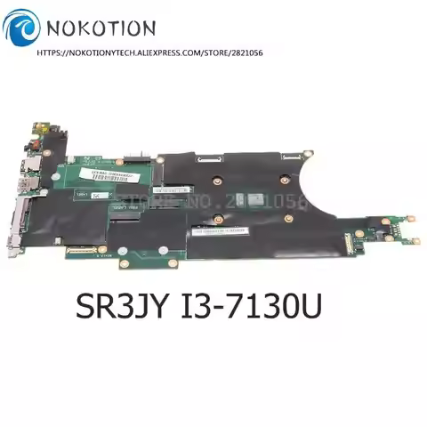 NOKOTION EX280 NM-B521 MAIN BOARD For Lenovo ThinkPad X280 Laptop Motherboard SR3JY I3-7130U CPU GMA