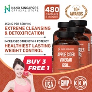 Buy 3 Free 1 Apple Cider Vinegar Capsule | Manage Weight, Control Sugar & Reduce Water Retention - N