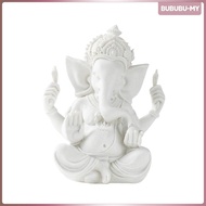 [BububuMY] Hindu deity figure made of resin, Hindu deity figure, statue, White S