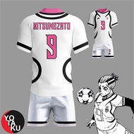 Jersey Anime Cosplay Blue Lock U20 Teru Kitsunezato Full Set YOTACOS