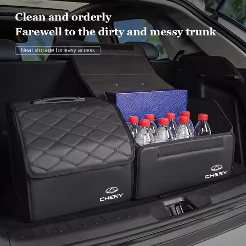 Car Large Capacity Trunk Storage Box Organize Collection Case For Chery Tiggo 7 Pro 8 4 5 3 2 T11 5X