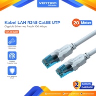 Vention LAN Cable RJ45 Cat 5e Cat5e UTP 100Mbps Gigabit Ethernet Patch 100 Mbps 20 Meter 20M Blue - 