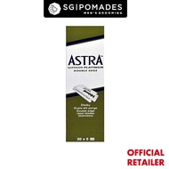 100 Blades of ASTRA Superior Platinum Double Edge Razor Blades