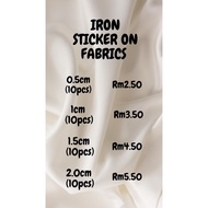 Iron sticker nama/ Sticker iron/ Custom nama Sticker/Sticker Fabrik