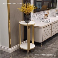 Flower Pot Rack Floor-standing High-End Feeling Flower Stand Light Luxury TV Cabinet Flower Stand Si