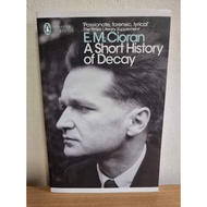 A Short History of Decay by E.M. Cioran