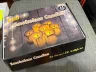 21 個 膠質小蠟燭燈仔 LED Flameless Tealight Candles Set