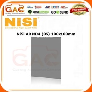 Nisi 100x100mm AR ND4/ND8/ND16/ND32/ND64 square filter