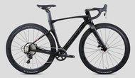 TWITTER Gravel V3 Retrospec 12 Speeds Full Carbon Fiber Gravel Bike - Black