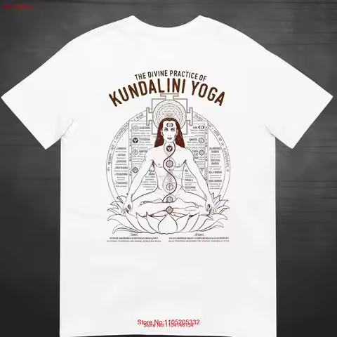 Babaji Kundalini Yoga T Shirt Consciousness Meditation Spiritual The Divine Practice Yogananda Kriya