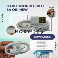 Infinix USB C 6 Ampere Cable - Infinik USB Type C 6A 6.5A 6 Ampere Note 30 40 Zero 20 30 40 50 30i 4