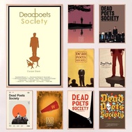 Cetakan Poster Filem Dead Poets Society - Karya Seni Dinding HD untuk Bilik Tidur atau Ruang Tamu, L
