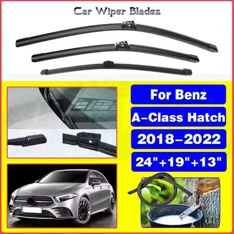 For Mercedes Benz A Class W177 2018 - 2022 Front Rear Wiper Blade Windscreen Windshield Accessories