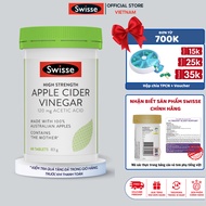 SWISSE Apple Cider Vinegar 60 Apple Cider Vinegar Supports Weight Loss Tablets That Quickly Effectively Burn Excess Fat For A Slim Body