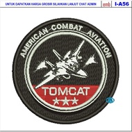 Bordri PATCH LOGO I-A56 AMERICAN COMBAT AVIATION TOMCAT