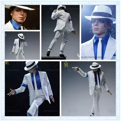 Figura Anime 100% Original Inart A022 Michael Jackson MJ Smooth Criminal 1/6, Modelo Genuino en Stoc