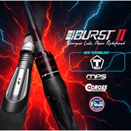 EXP BURST II 2 PCS Medium Fishing Rod Weight Bait Casting BC Spinning 5"1~6"6 Joran mancing