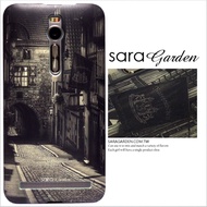 【Sara Garden】客製化 手機殼 ASUS 華碩 ZenFone Max (M2) 復古歐美 80年代 街景 保護殼 硬殼