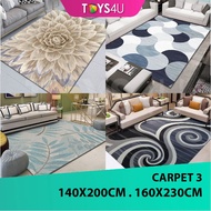 Carpet Velvet 5D Modern Velvet Carpet (140x200cm)/(160x230cm) Part 3