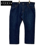 กางเกงยีนส์ขายาวทรงตรงสีคราม ยี่ห้อ Kojima Jeans ไซส์ 42 [มือสอง]