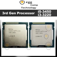 [Ready Stock] Intel Core i7 i5 i3 3470 4th 3rd 2nd Processor Used i5 3470/ i5 4570 / I7 3770/ I5 650