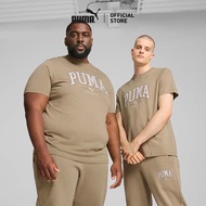 PUMA BASICS - เสื้อยืดผู้ชาย PUMA SQUAD สีเบจ - 68179167