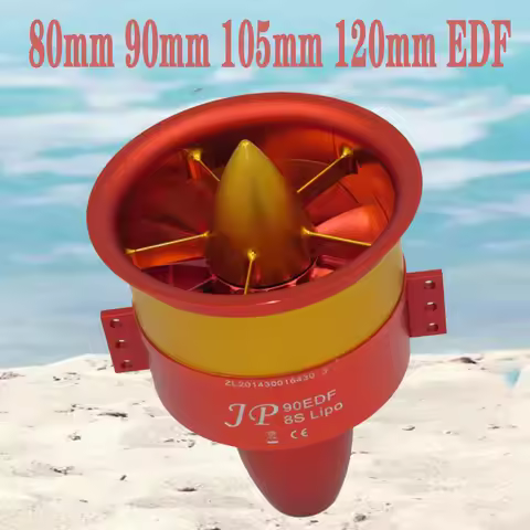 Motor 5060 4260 4250 with 6S 12S 14S JP 90mm 105mm 120mm EDF Ducted Fan 12 Blades All Set RC Air Pla