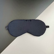 石墨烯 素面黑色 手工眼罩 純棉 有機棉 可調長度 附收納袋 遮光