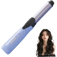 CordlessCurlingIron, StrawTravelCurlingIronwith3TemperatureSettings, 30sHeating, RechargeableCordles