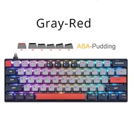 SKYLOONG GK61 QMK/VIA mechanical keyboard 60% layout wired gaming keyboard switch hot swappable RGB