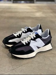 🎈New Balance NB 327 低幫透气 跑步鞋 黑白色 男女款