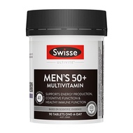 Australia Swisse 50+ Men's Multivitamin Tablets 90 Capsules for Middle-aged and Elderly Men Over 50